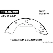 For Nissan NX Sentra 200SX Centric Rear Brake Shoe Set CSW