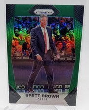 2017-18 Panini Prizm - Brett Brown #10 Green Prizm (RC)