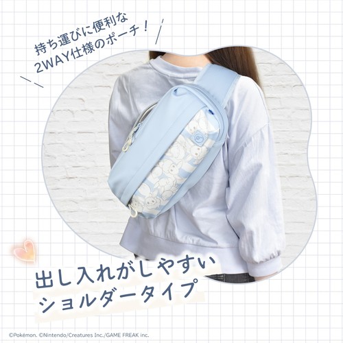 HORI para Nintendo Switch 2 Esponjoso Eevee Bolso de Hombro Estuche para Tarjetas, etc. JAPÓN NUEVO - Imagen 9 de 94