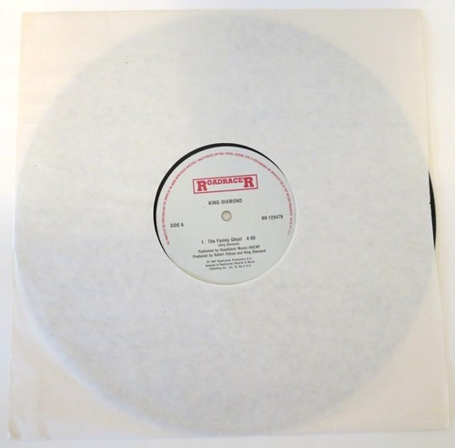 King Diamond 1987 The Family Ghost Vinyl Roadracer Records RR 125476 "1st Press" - Picture 5 of 14
