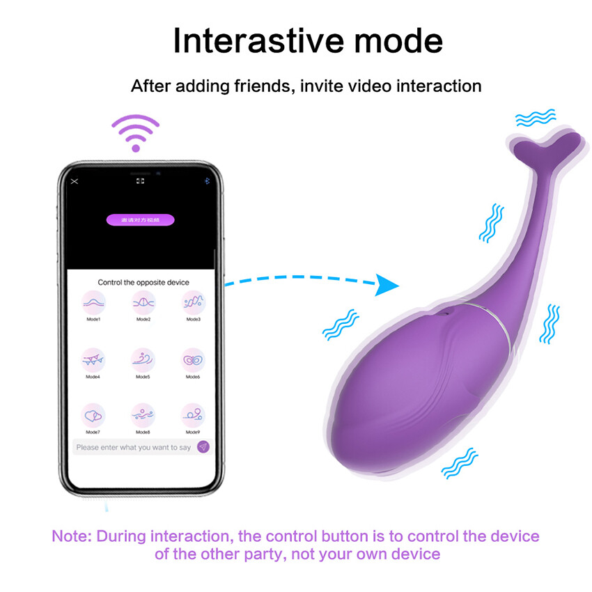 Wearable Dolphin Vibrator G-Spot Dildo Vibe Couple Massage Sex Toy Bluetooth  APP | eBay