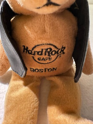 Hard Rock Cafe BOSTON Teddy Bear Green Mohawk 2010 Plush | eBay