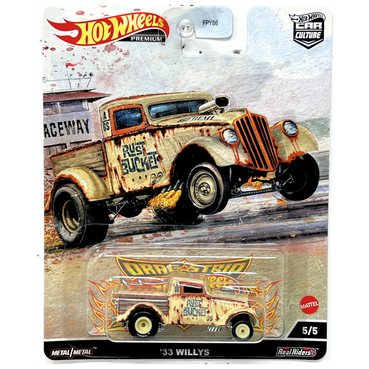 Hot Wheels Premium Drag Strip Demons '33 Willys 1:64 Diecast | eBay