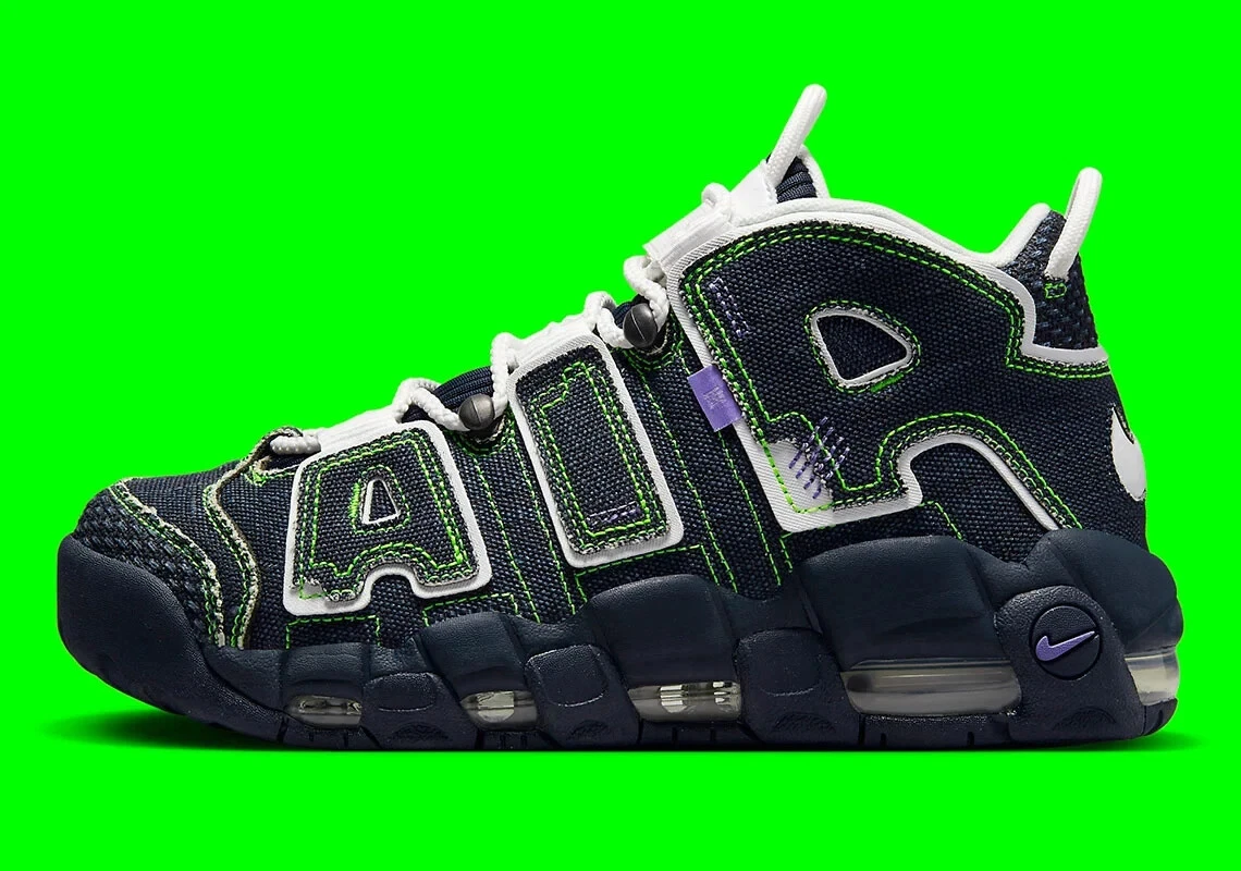 Nike Air More Uptempo x Serena Williams Design Crew Shoes.