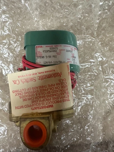 ASCO 822071 - 120V/60Hz 110V/50Hz, 3/8", Steam, 5-50 PSI
