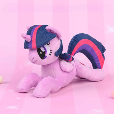 NEW My Little Pony Series Lying Down Plush Miniso AUTHENTIC Twilight Sparkle 