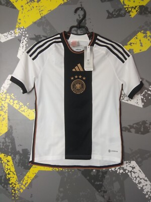 Germany Home football shirt 2022 - 2023 Team Jersey Adidas Young Size L ig93