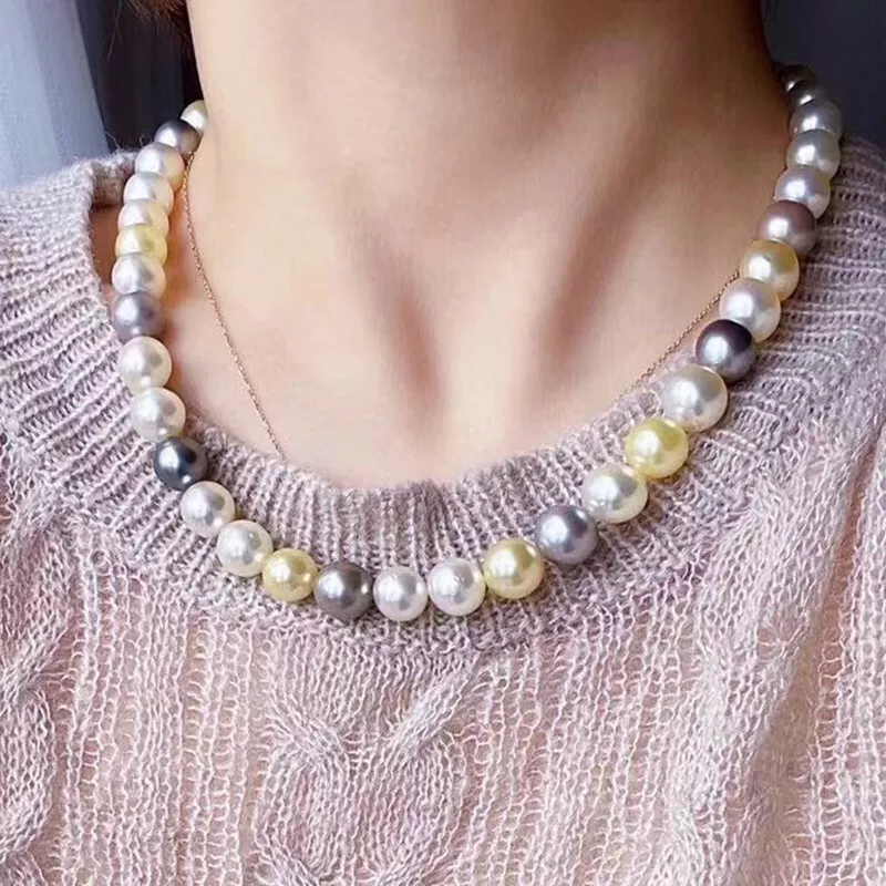 13mm pearl necklace outlet