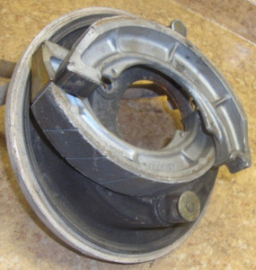 1992 Suzuki ATV Quad Runner LT-4WD LTF 250 LT250 Rear Brake Drum Hub Cover Shoe