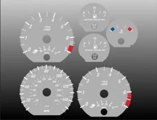2000-2006 BMW 3-Series Coupe Dash Instrument Cluster GREY Face Gauges E46