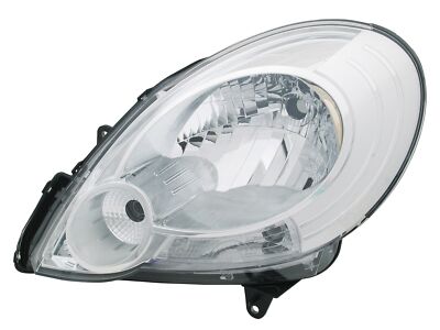 Scheinwerfer links für Renault Kangoo 2 2008-2013 Chrom Halogen H4 DRL TFL LWR