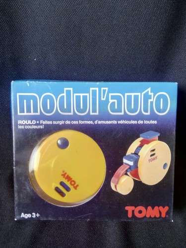 Figurine Vintage TOMY Modul'Auto - Camion élévateur A-43 - Occasion