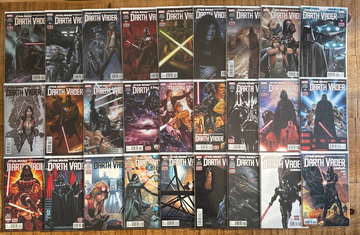 Star Wars Darth Vader #1-25 Vol Annuals Complete Set UK