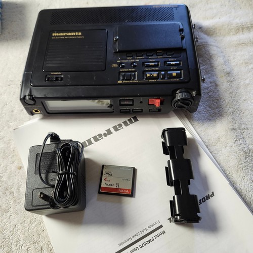 Clean Marantz Rebuilt PMD670 Portable Recorder w/Hi-Capacity Card update