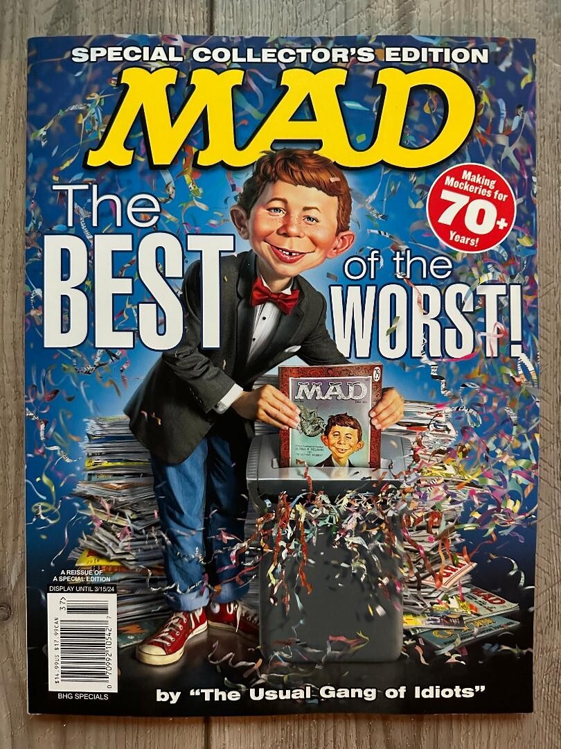 2024 MAD Special Collector's Edition 126 Pages BEST OF The WORST