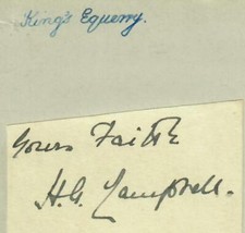 RARE!! “Equerry to King George VI 