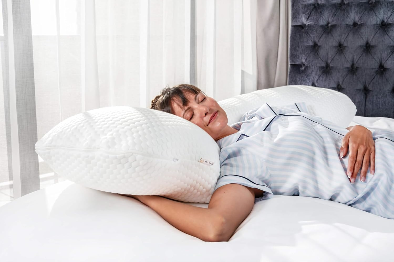 Ultimate Body Pillow for Side Sleepers, 20x54 Inch, Soft & Supportive