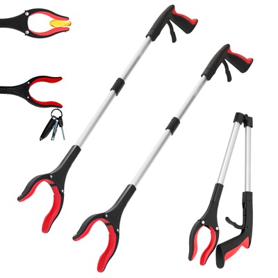 Grabber Reacher Tool - 32  Reacher Grabber Tool with Strong Magnetic and Swiv...