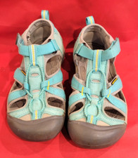 US 5 EU 37 KEEN Water Beach Pool Sandals Turquoise Aqua Blue