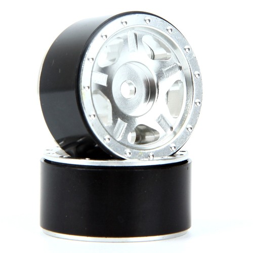 LCX Aluminum Beadlock Wheel Rim Set Upgrades Parts Accessories for Axial SCX24 - Picture 2 of 12