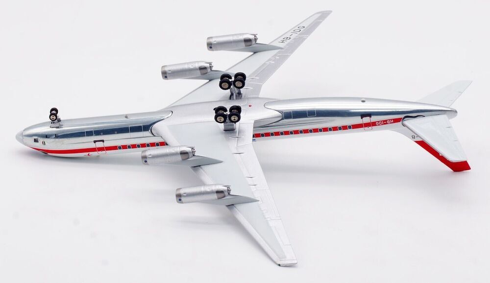Inflight B-862-IDG-P Swissair Douglas DC-8-62 HB-IDG Diecast 1/200 Jet Model New