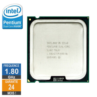 Procesador Pentium Dual Core E2160 de 1,80 Ghz