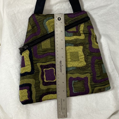 Trimsin fabric purse satchel crossbody small - Picture 7 of 8