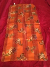 Fall Pasliey Long Scarf 60x15