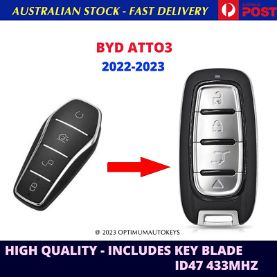 BYD ATTO 3 smart key 4 button 2022 2023