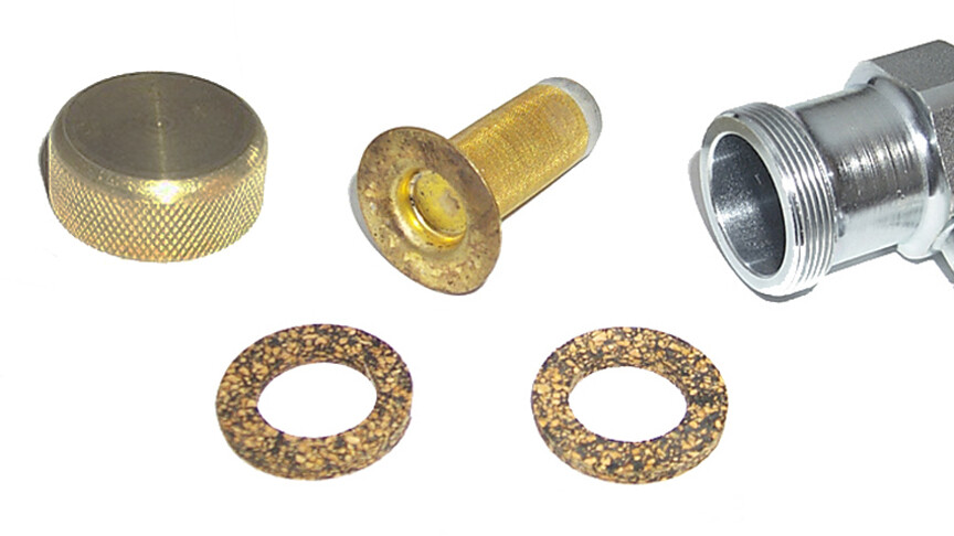 Linkert GAS FILTER FUEL STRAINER 1932 - 1938 Harley VL 45