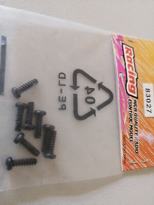 FS RACING 83027 Self-tapping Cross Screw M3*10 (8PCS)