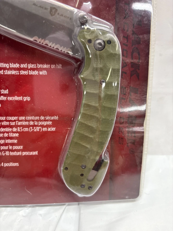 Browning Black Label Duration Model Folding Knife-*NEW* - Image 2 of 4