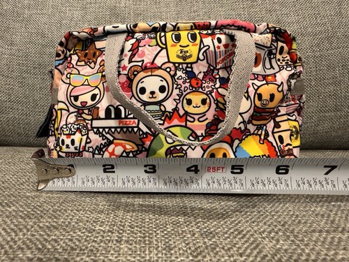 Lesportsac x Tokidoki Happy Food Small Mini Bag Toiletry Makeup Coin Phone Case - Picture 7 of 9