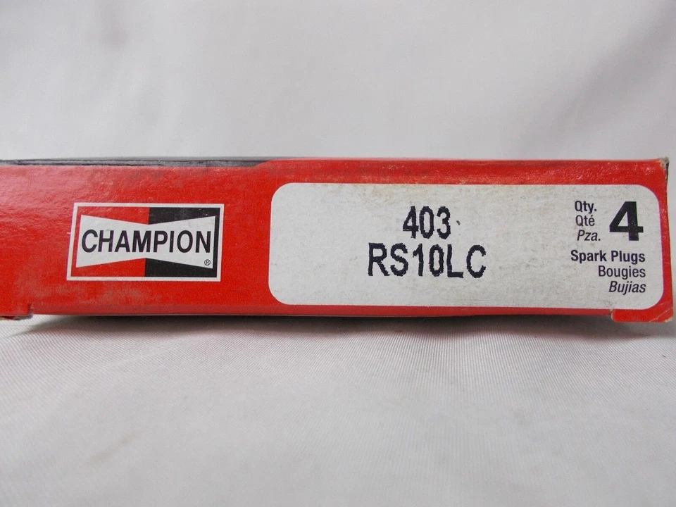 Champion Bujía Cobre Plus Stock # 403 RS10LC Caja de 4 Bujías Foto 3 de 3
