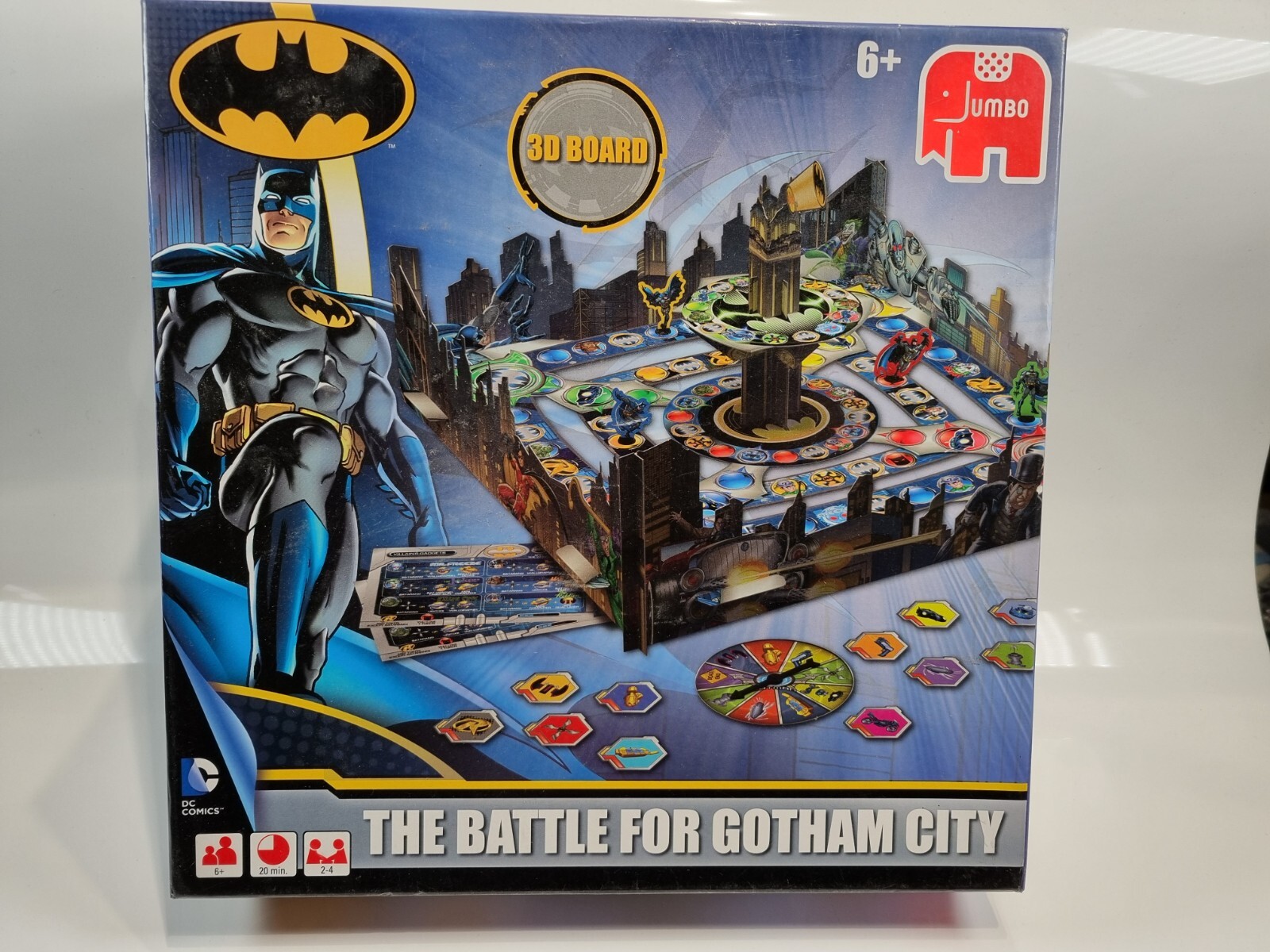 'The Battle for Gotham City' 3D Board Game by Jumbo Complete Batman