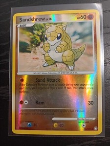 Sandshrew 96/123 Mysterious Treasures Reverse Holo
