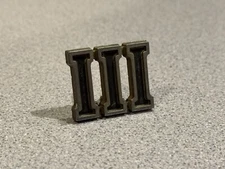 1965-67 Plymouth Fury 3 III Front Fender Emblem Badge Nameplate 2524226 OEM