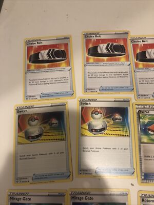 Pokemon TCG Lot of Best Selling Trainer Cards Lot of 15 All In Near Mint
