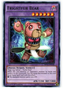Frightfur Bear - MP15-EN158 - Rare - 1st Edition x3 - Near Mint