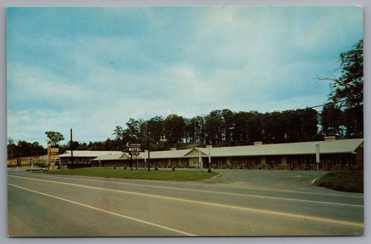 Knoxville TN Lakeview Motel Restaurant Chapman Highway Roadside