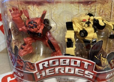 Versiegelte Transformers Roboter Helden Figuren - Mudflap & Rampage