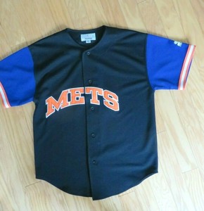 black and blue mets jersey