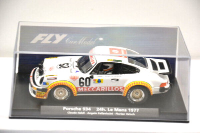 FLY 88291 ,PORSCHE 934, 24h le mans 1977 ,MECCARILLOS, Haldi Slotcar 1:32 in OVP