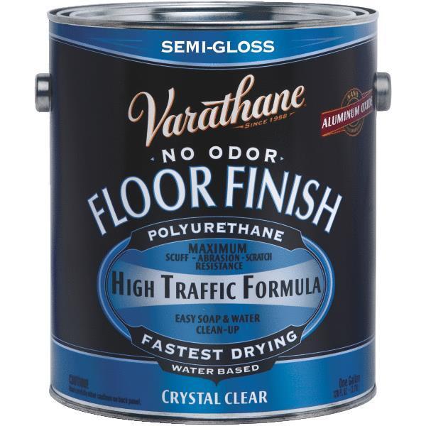 2 Gal Varathane Water-Based Clear Semi-Gloss Hardwood Floor Fini