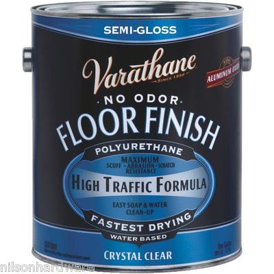 (1)-Gal Varathane Water-Based Clear Semi-Gloss Hardwood Floor Finish 230131