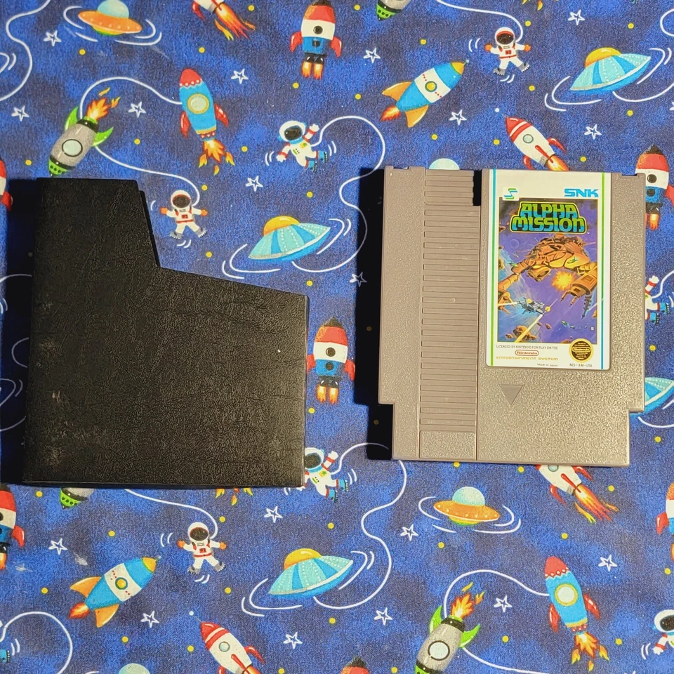 ALPHA MISSION NES Original Nintendo CLEAN TESTED AUTHENTIC - Image 3 of 3