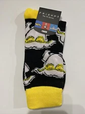 Loot Crate Friends The TV Series Men’s Crew Socks Size 10-13 BioWorld New!