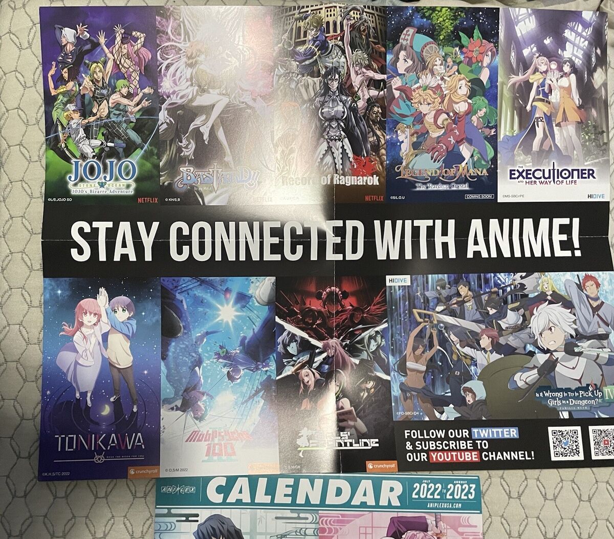 Aniplex Calendar Anime Expo 2022 ( Demon Slayer and More )