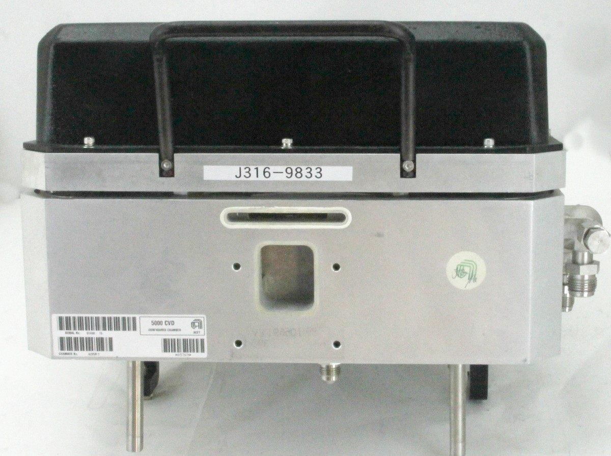 9833 APPLIED MATERIALS 5000 CVD CONFIGURED CHAMBER, CHAMBER, BWCVD