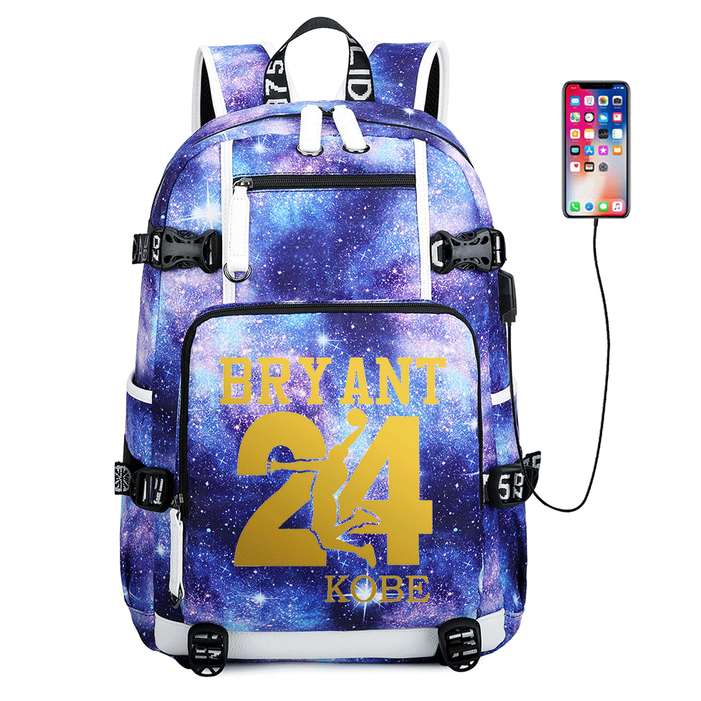 Sac A Dos Jordan Kobe Bryant Basketball Backpack - Multifunction Laptop Bookbag For Fans \u0026 Students Kobe Bryant Backpack